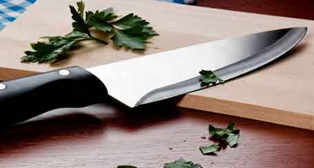 dull kitchen knives
